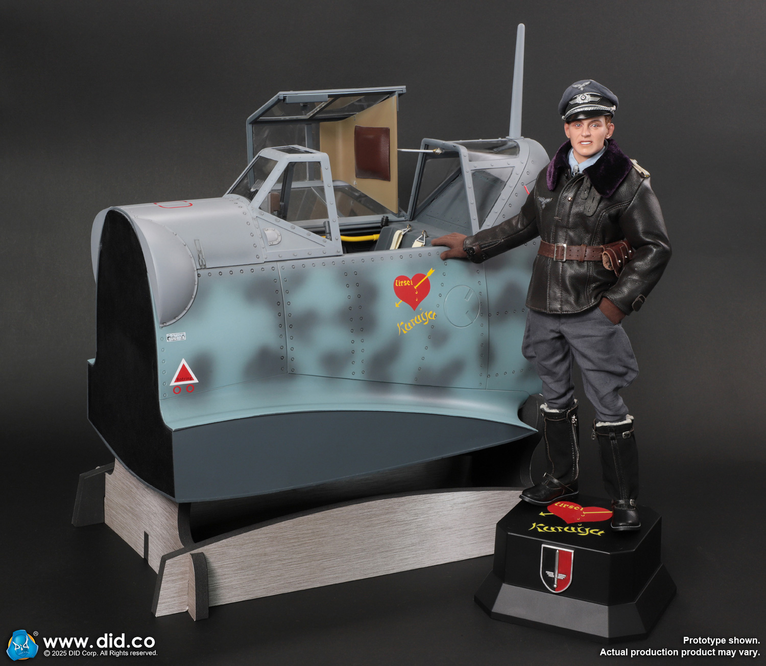 [สั่งจอง] DID 1/6 : WWII German - D80190 : Luftwaffe Ace Pilot – Erich Hartmann
