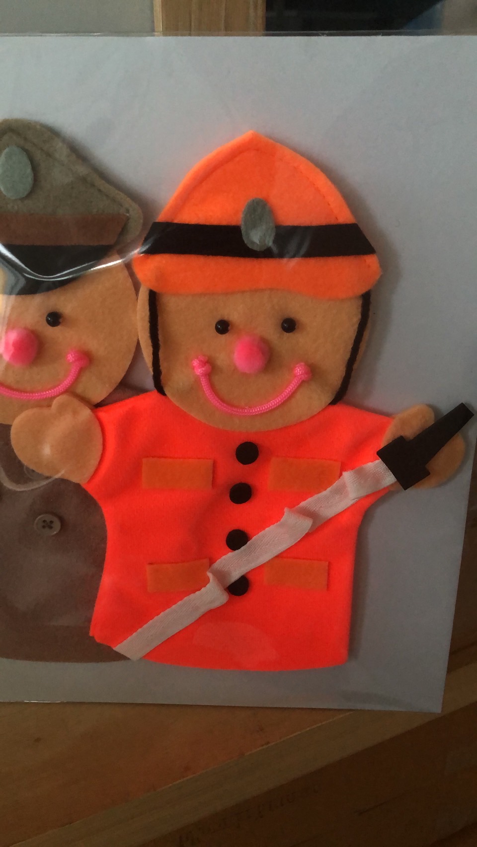 หุ่นมือ บุคคลอาชีพต่างๆ ชุด 1 ของเล่นเสริมพัฒนาการ ,ของเล่นเสริมทักษะ,ของเล่นเด็ก, สื่อการสอนอนุบาล