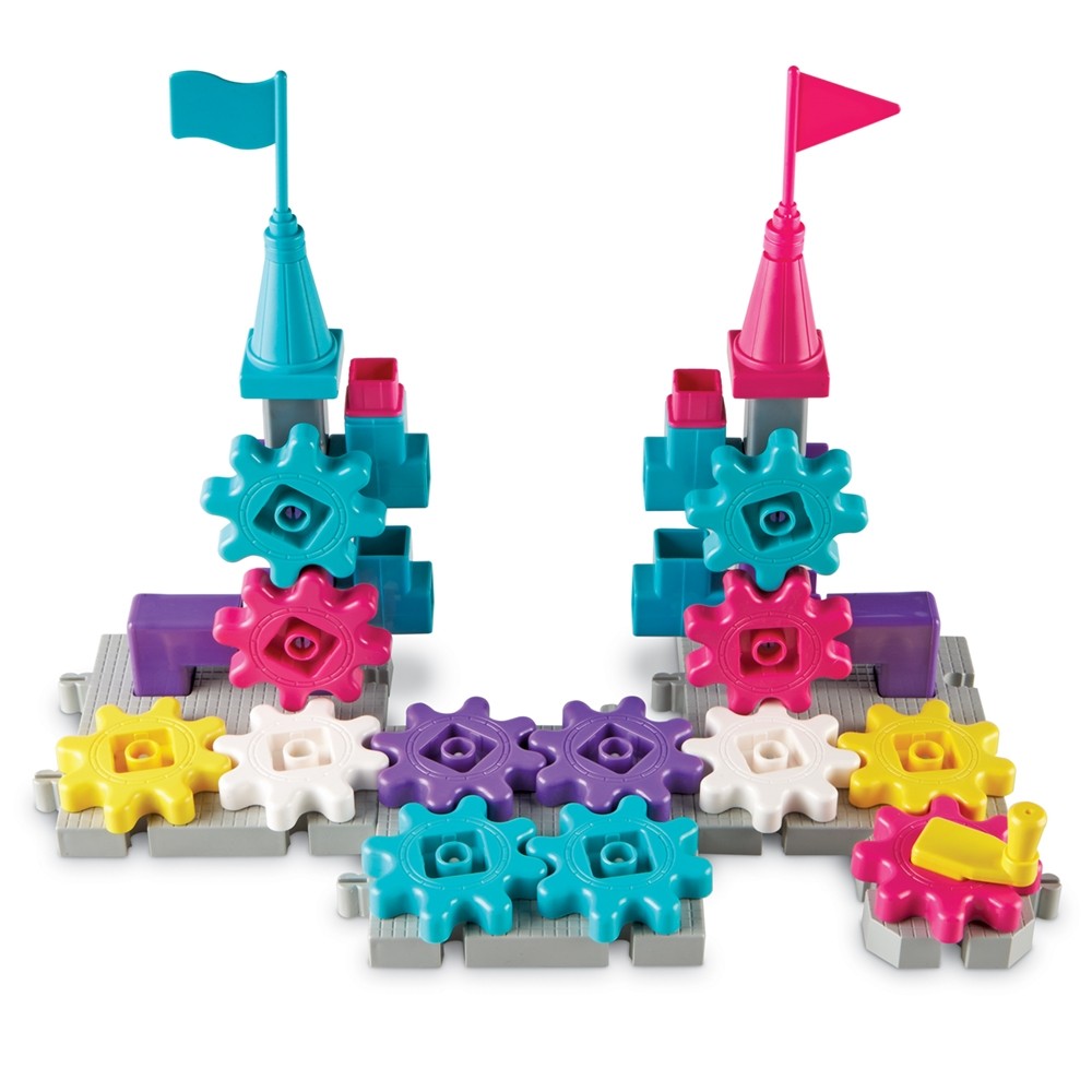 ชุดตัวต่อเฟืองเกียร์ปราสาท 38 ชิ้น ตัวต่อ,รูปทรง , ส่งเสริมการเรียนรู้ ,ของเล่นเสริมพัฒนาการ,ของเล่น , สื่อการสอน ,เสริมจินตนาการ