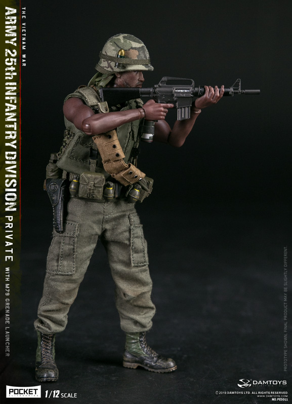 [สั่งจอง] DAMTOYS 1/12 PES011 - Private WITH M79 GRENADE LAUNCHER