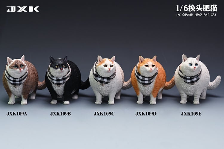 [สั่งจอง]JXK JXK109 1/6 : Change Head Fat Cat