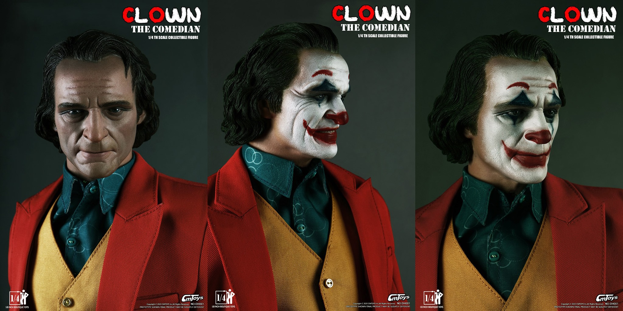 [สั่งจอง]CMTOYS DH001 1/4 CLOWN THE COMEDIAN