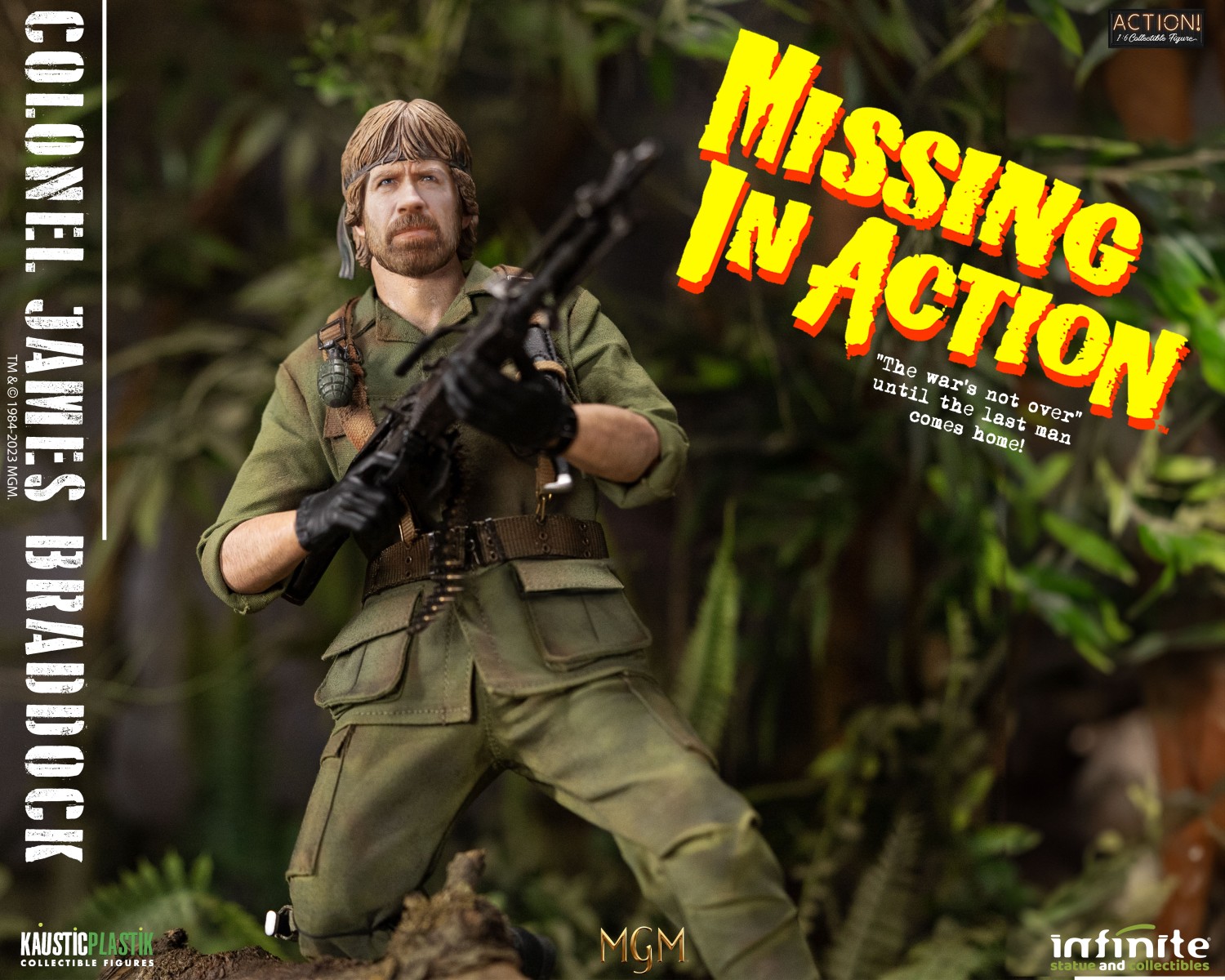[สั่งจอง]Infinite Statue X Kaustic Plastik 1/6 : MISSING IN ACTION COLONEL JAMES BRADDOCK - STANDARD EDITION