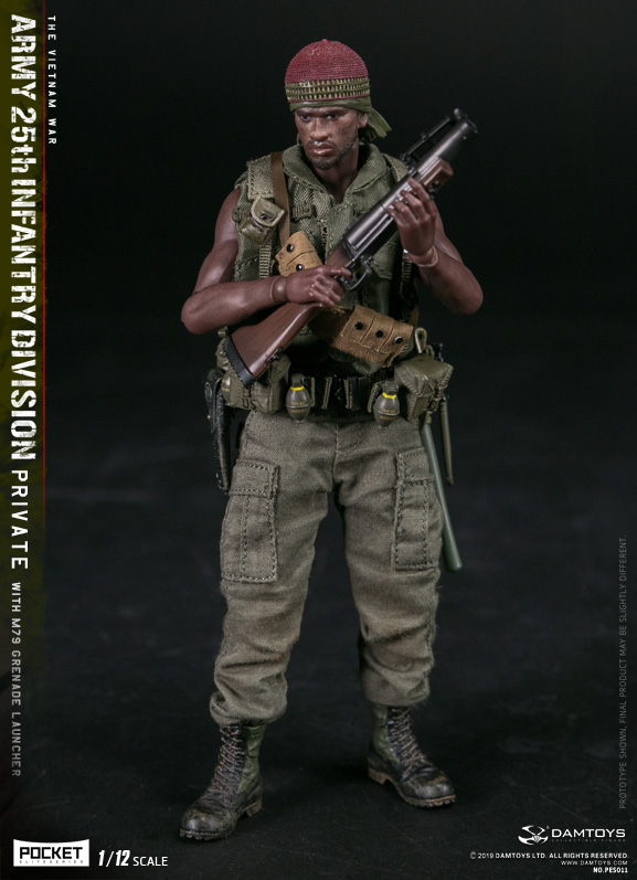 [สั่งจอง] DAMTOYS 1/12 PES011 - Private WITH M79 GRENADE LAUNCHER