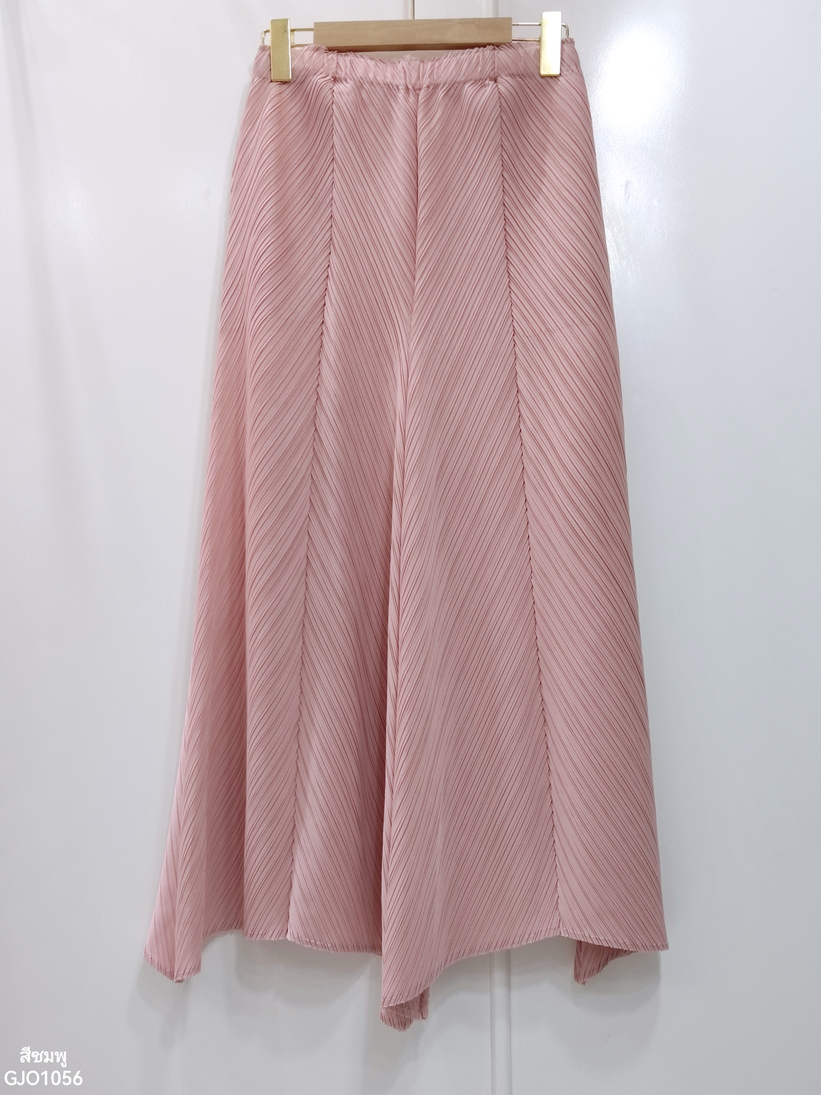 ปรับราคาลง20%!! ยาว 35 นิ้ว! 2MUAY รุ่น GJO1056 กางเกงพลีทคุณภาพ FLARE PLEATED PANTS 10 สี FREE SIZE