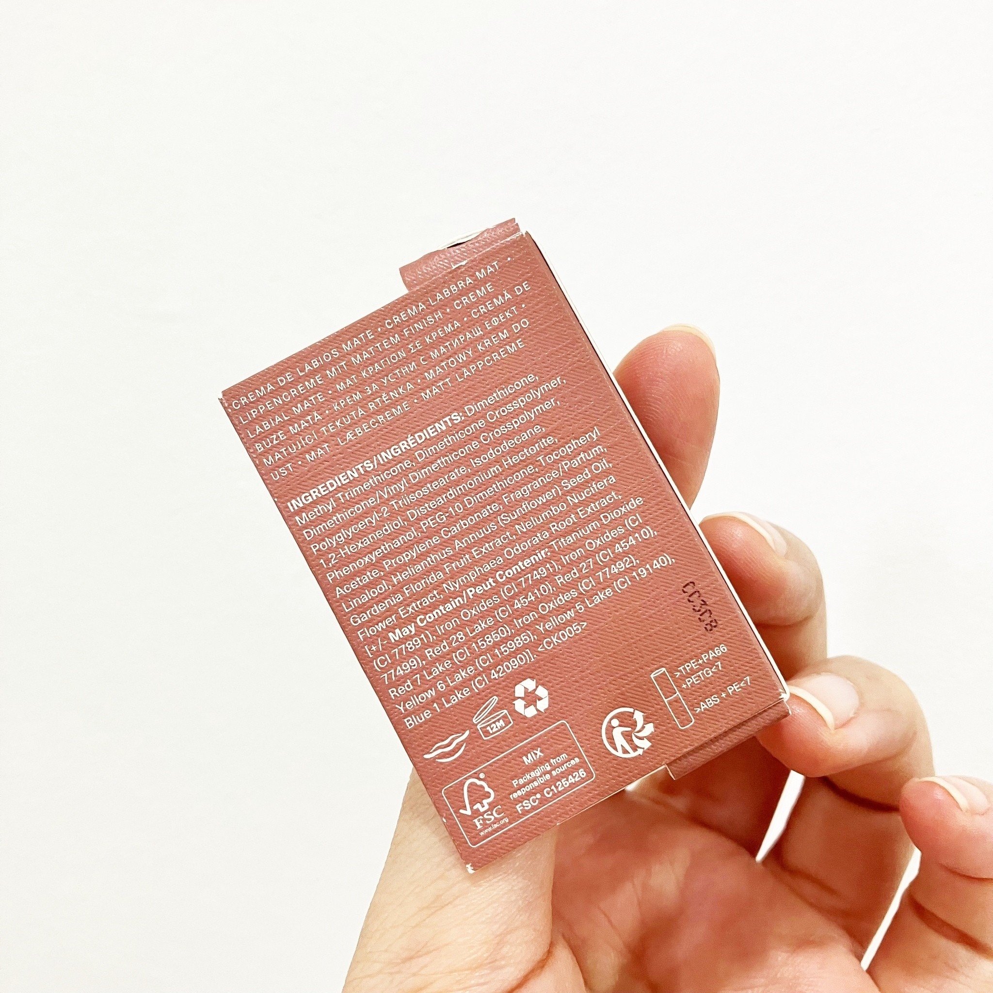 RARE BEAUTY Lip Souffle Matte Lip Cream ขนาดทดลอง 0.96ml Courage ลิปครีมเนื้อบางเบาแบบวิป