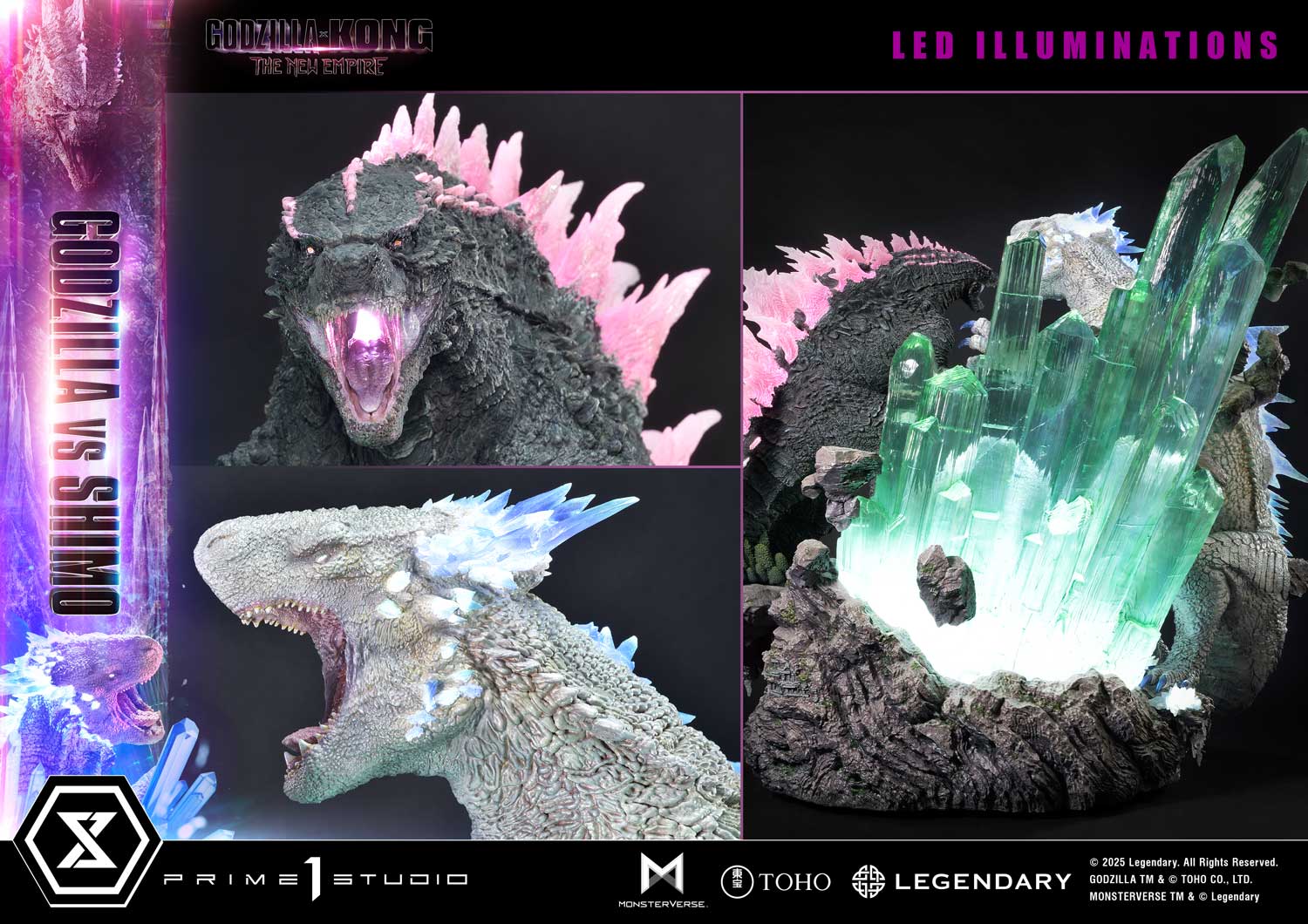 [สั่งจอง]Prime 1 Studio UDMGXK-01: Godzilla vs Shimo (Godzilla x Kong: The New Empire)