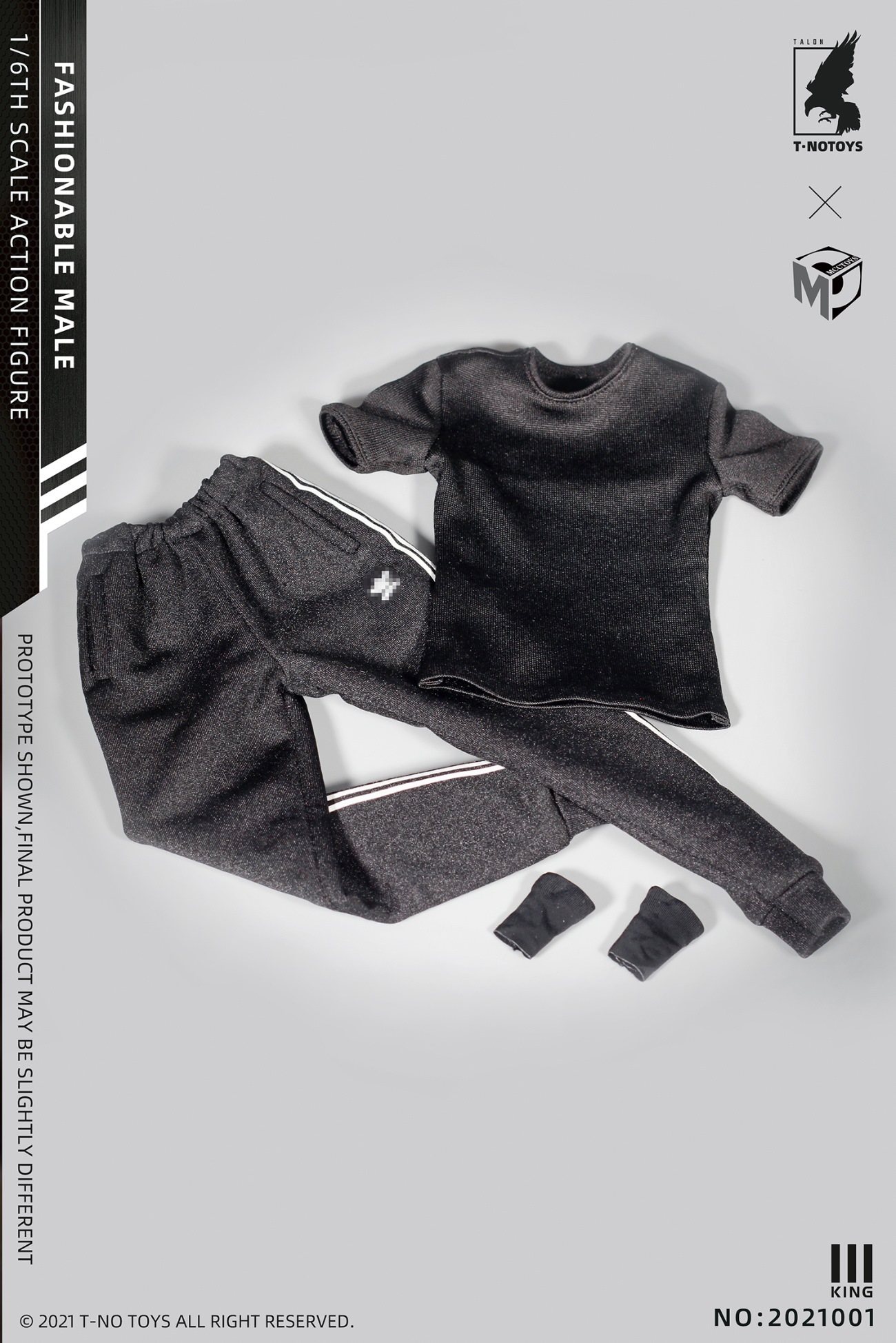 [สั่งจอง] T-NOTOYS x MCCTOYS T2021001 1/6 Fashionable Male Wardrobe Accessories