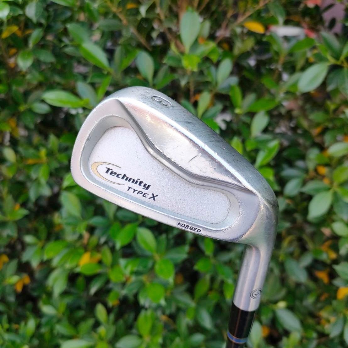 **ไม้กอล์ฟสำหรับผู้หญิง** เหล็ก 6 TECHNITY TYPE X FORGED ก้าน FSP GMU DEV LADY