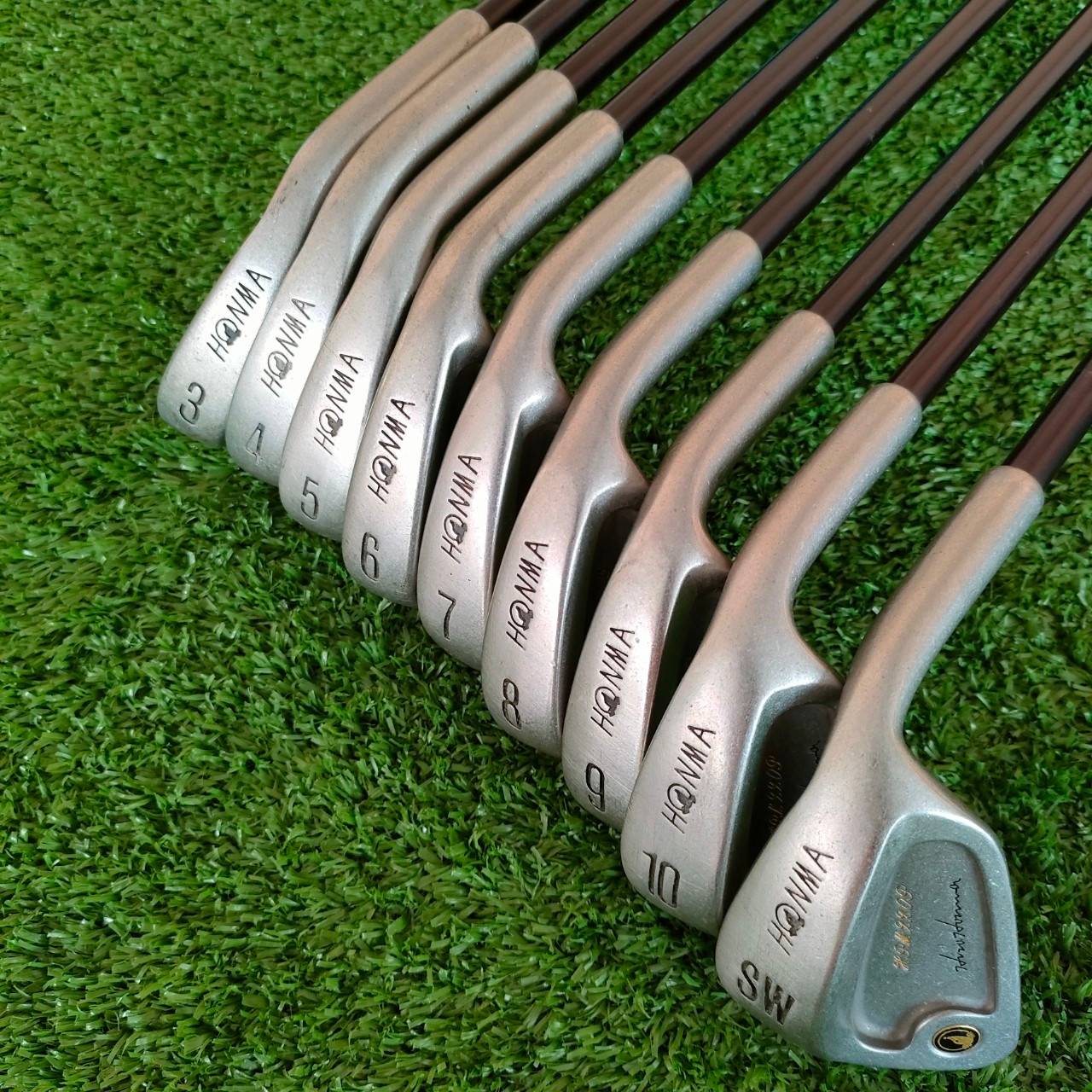 ชุดเหล็ก HONMA KRMLLOP HIRO HONMA PREMIUM วัสดุดีมากๆ ตีง่าย ใบคม มันส์