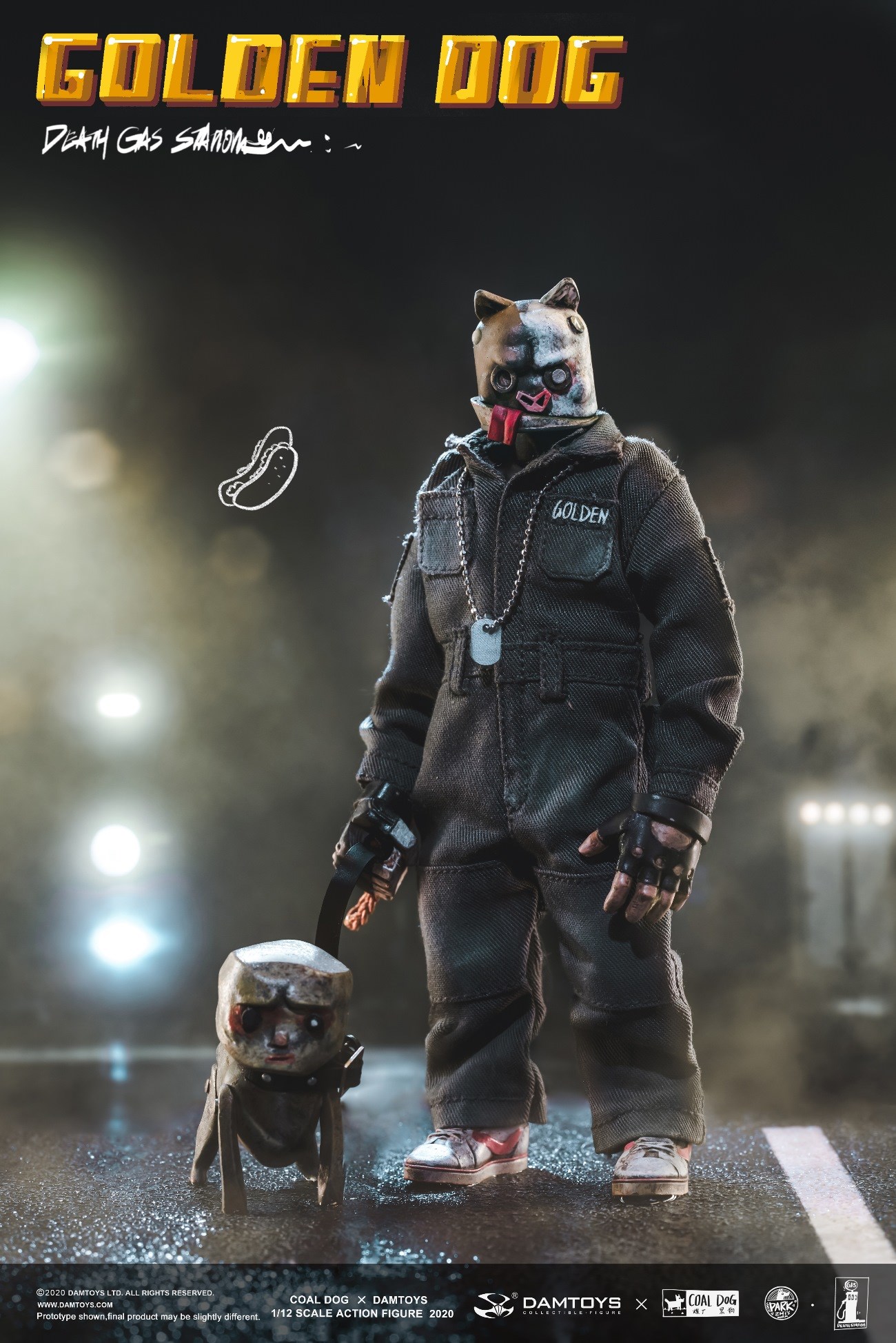 [สั่งจอง]DAMTOYS PES022 1/12 : GOLDEN DOG - D.G.S
