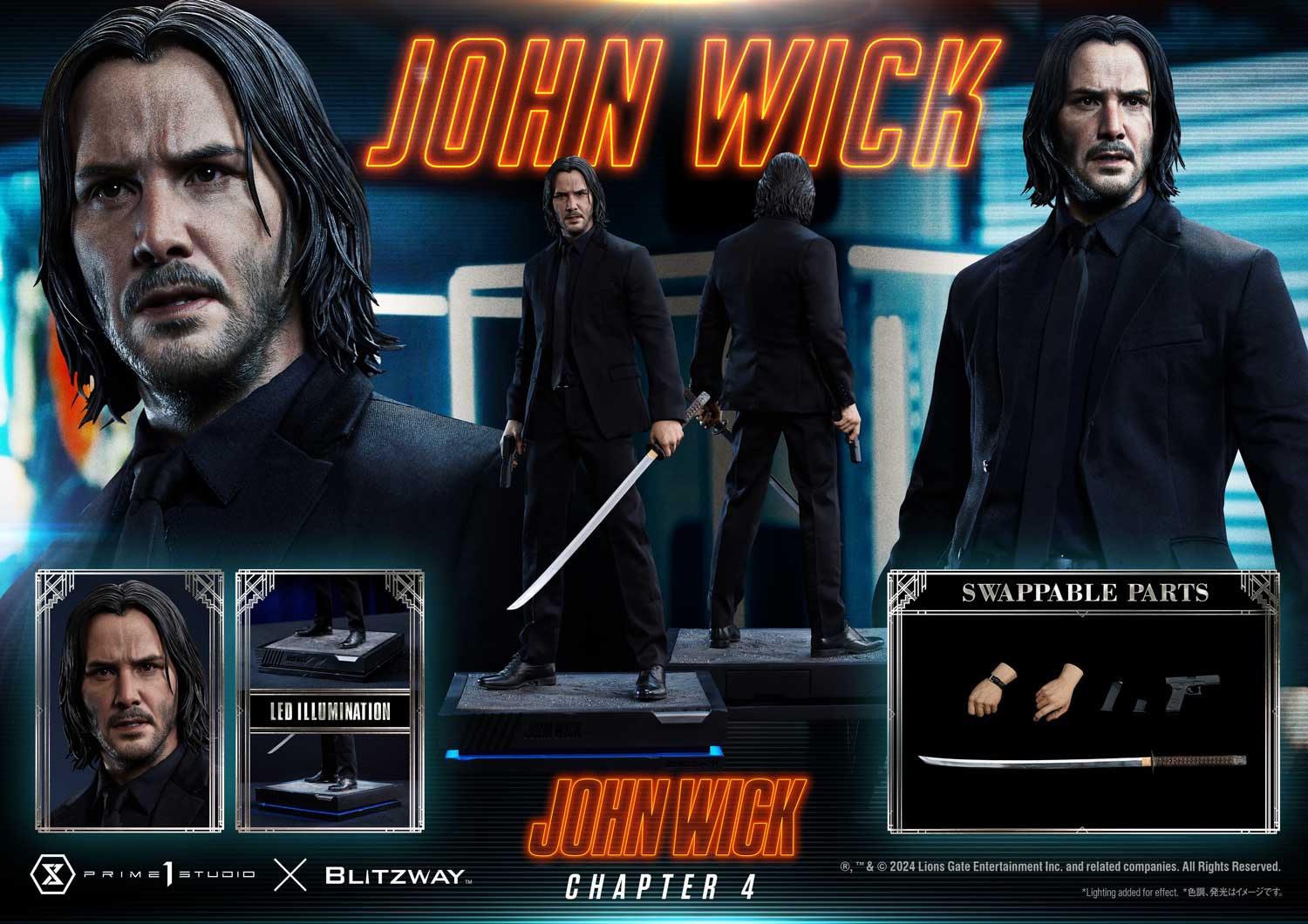 [สั่งจอง] Prime 1 Studio : John Wick (John Wick: Chapter 4)