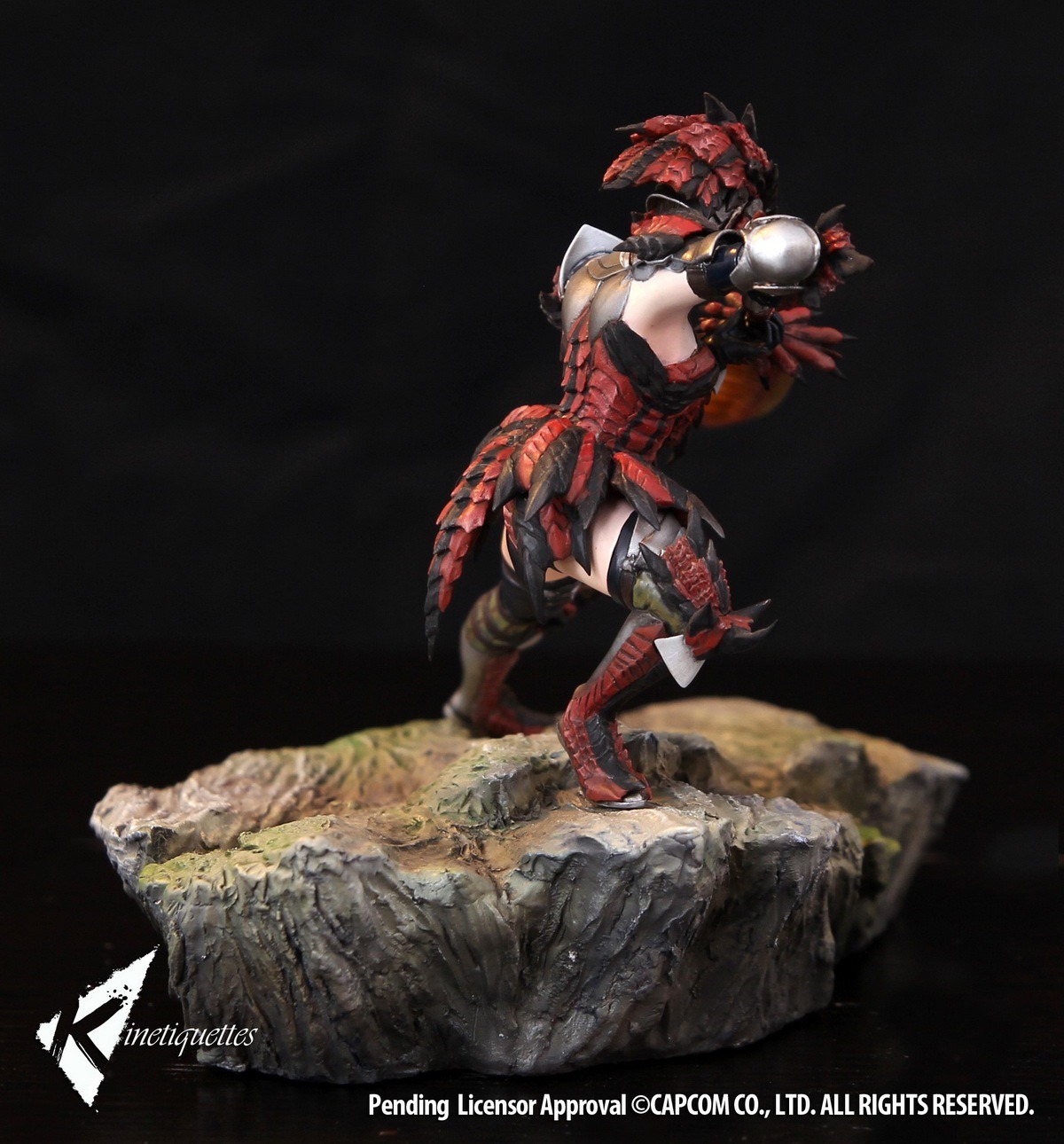 [สั่งจอง]Kinetiquettes 1/10 scale : RATHALOS - THE KING OF THE SKIES