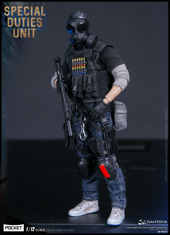 [สั่งจอง]DAMTOYS PES007: 1/12 POCKET ELITE SERIES： HONGKONG SDU (FAI SIR)
