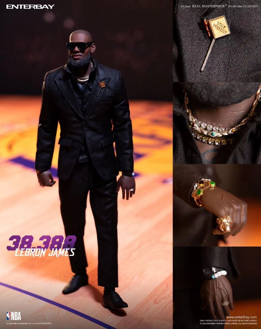[สั่งจอง] ENTERBAY RM-1090 1/6 : Real Masterpiece NBA - LeBron Jame