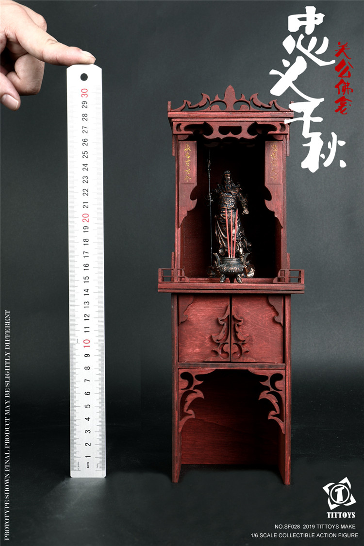 [สั่งจอง] TITTOYS 1/6 SF027/SF028 Guan Gong Buddhist Temple Standard/Deluxe Ver.