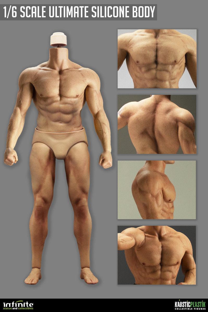 [สั่งจอง]Infinite 1/6 Ultimate Male Silicone Muscle Body