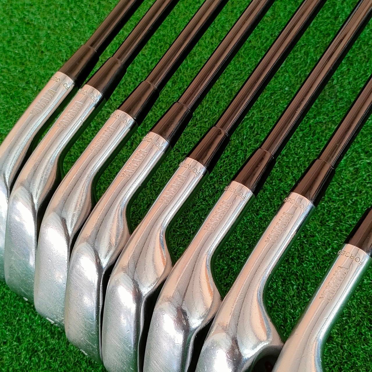 ชุดเหล็ก YAMAHA INPRES D มีเหล็ก 5-9 เเละ PW AW SW ก้าน YAMAHA INPRES D FLEX R สวยเรียบร้อย เดิมๆ ก้านเดิมๆ เหล็กสุดยอดคุณภาพจากญี่ปุ่น ที่ค้มราคามากๆ ของดีครับ