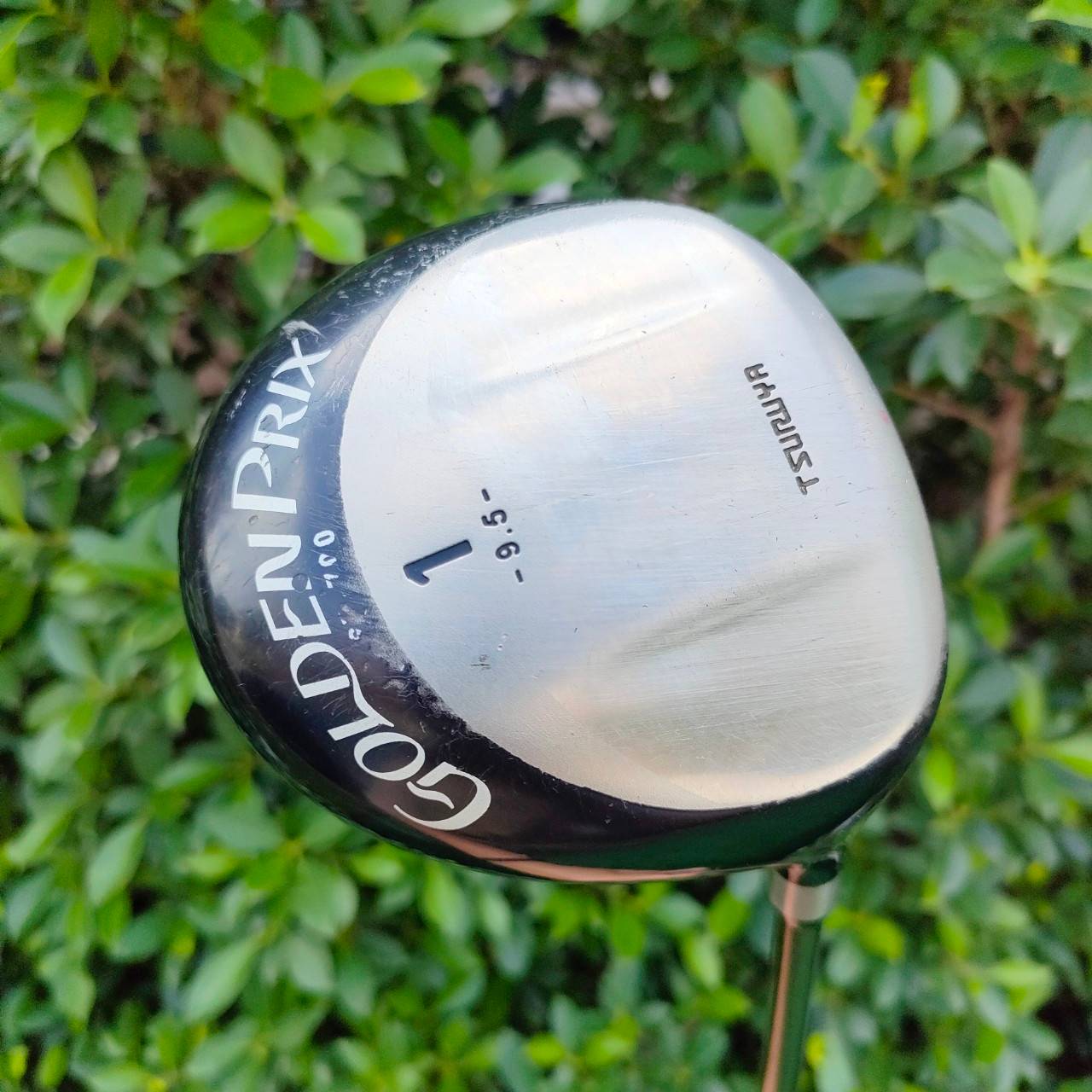 DRIVER TSURUYA GOLDEN PRIX องศา 9.5 ก้าน POWER GAUGE FLEX S หัวใหญ่ หน้าสัมผัสกว้าง ตีง่าย ตรง MADE IN JAPAN