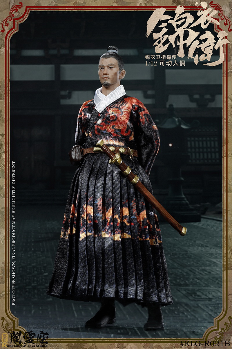 [สั่งจอง]Kong Ling Pavilion 1/12 KLG-R021A /KLG-R021B Jin Yi Commander RED/Blue Ver.