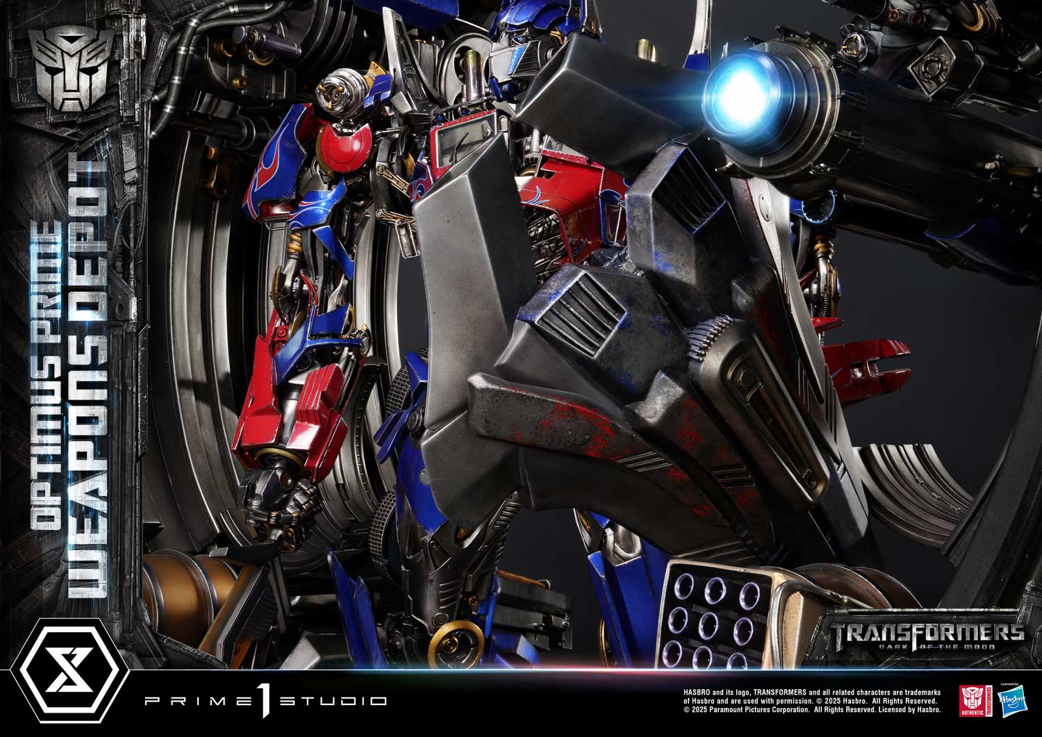 [สั่งจอง] Prime 1 Studio MMTFM-38: Optimus Prime Weapons Depot (Transformers: Dark of the Moon)