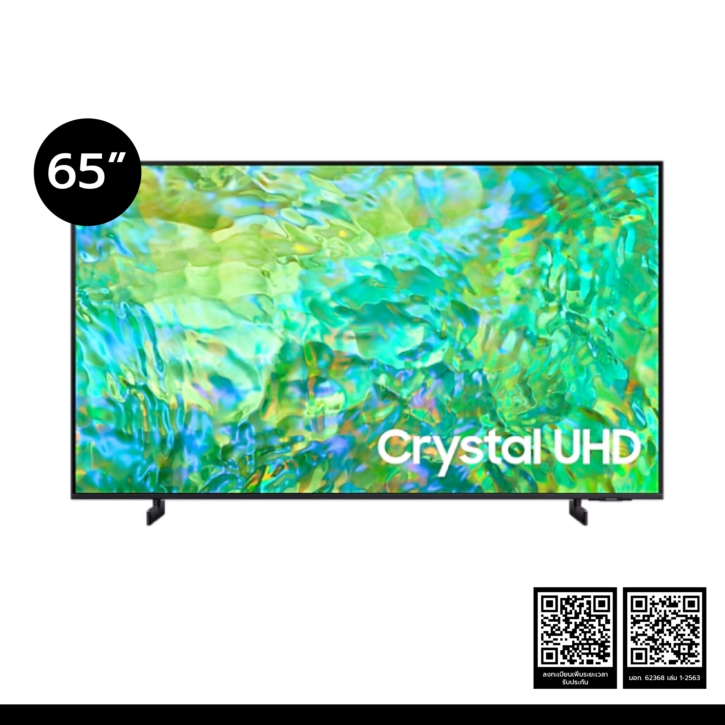 SMART TV 65" Crystal UHD 4K CU8100 SAMSUNG