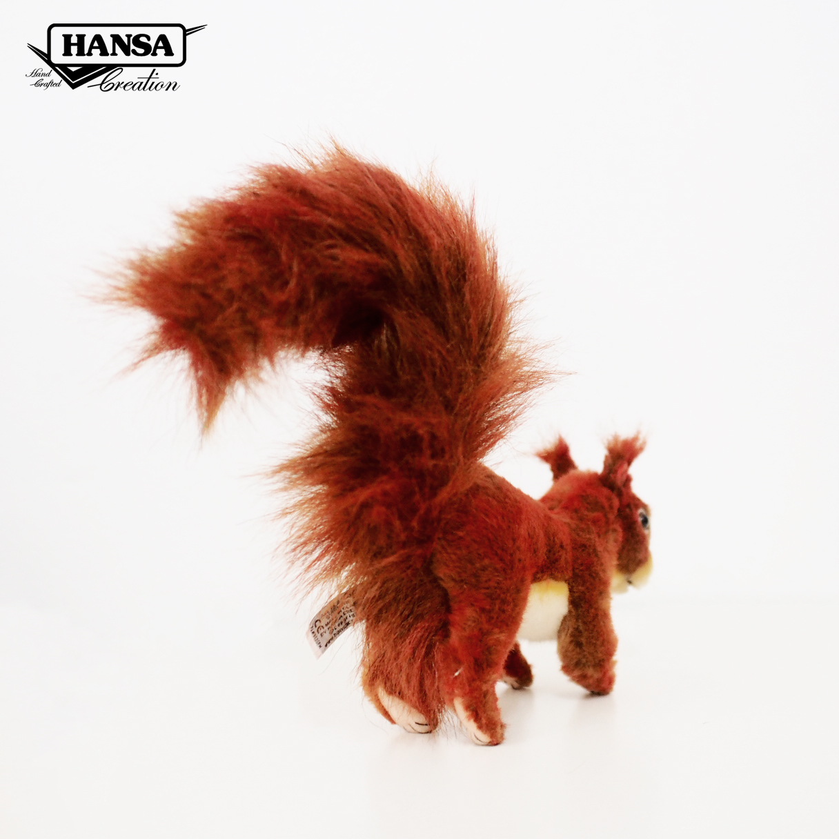 8408 Red Squirrel Standing on 4 Legs 27 cm. L