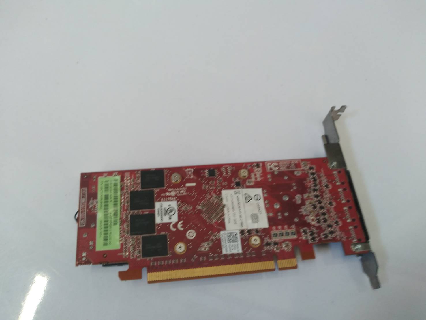 AMD Firepro W4100 2GB PCI-E Video Graphics Card Quad Displayport Full Height