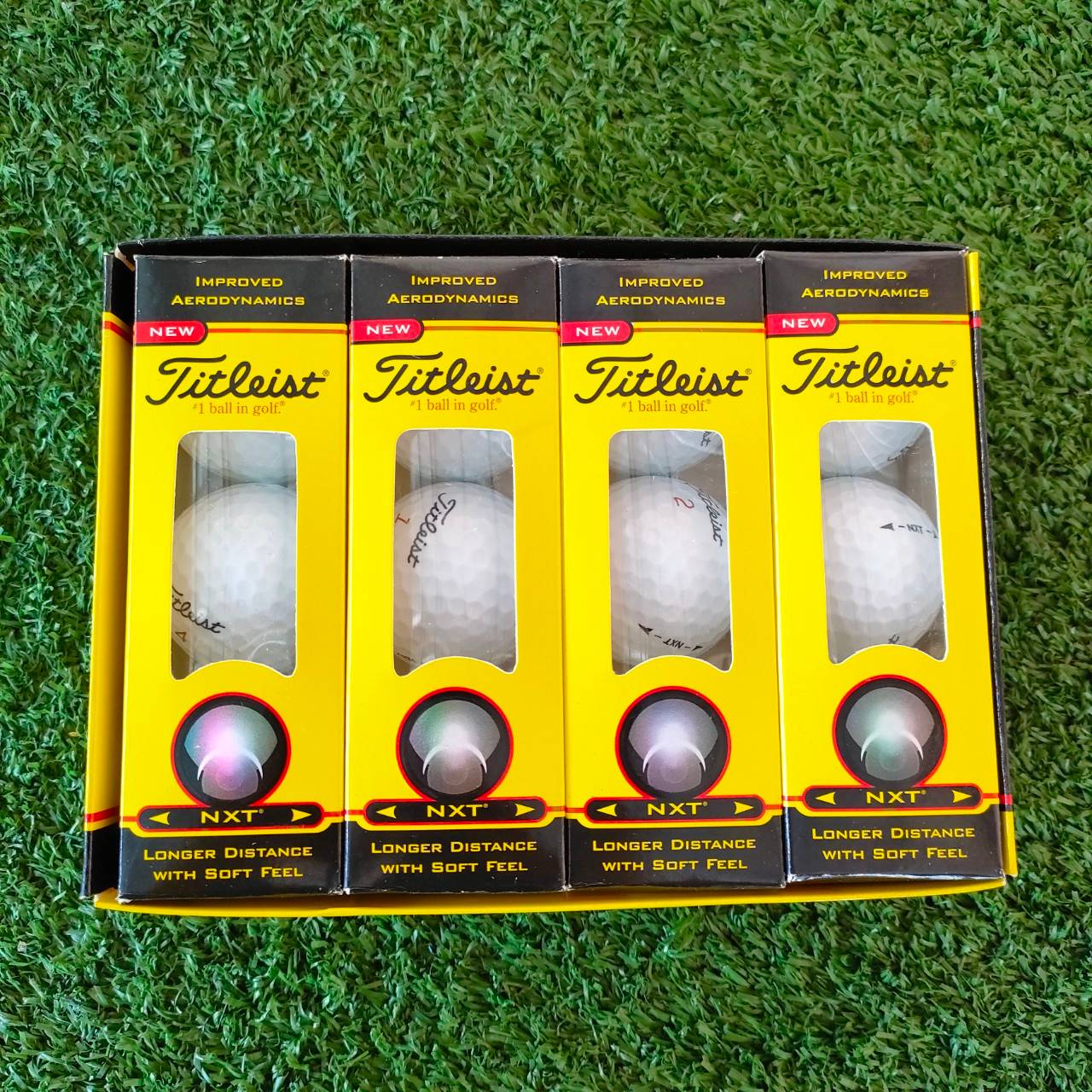 ลูกกอล์ฟ TITLELIST NXT ของใหม่!!! ลูกกอล์ฟสุดยอดคุณภาพอันดับ 1 ลดล้างสต๊อค ราคราต่อ 1 โหล 12 ลูก ไม้กอล์ฟมือสอง ของแท้ BY NakaraLuxurious