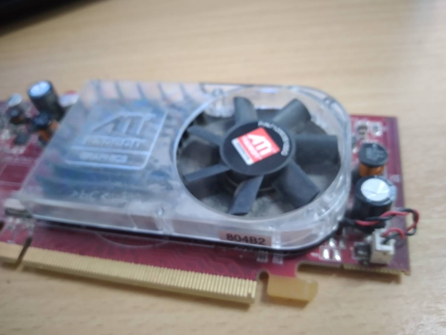 ATI Radeon 256MB PCI Express DMS-59 S-Video Graphics Card 7120035100G (003A2) ขาสั้น