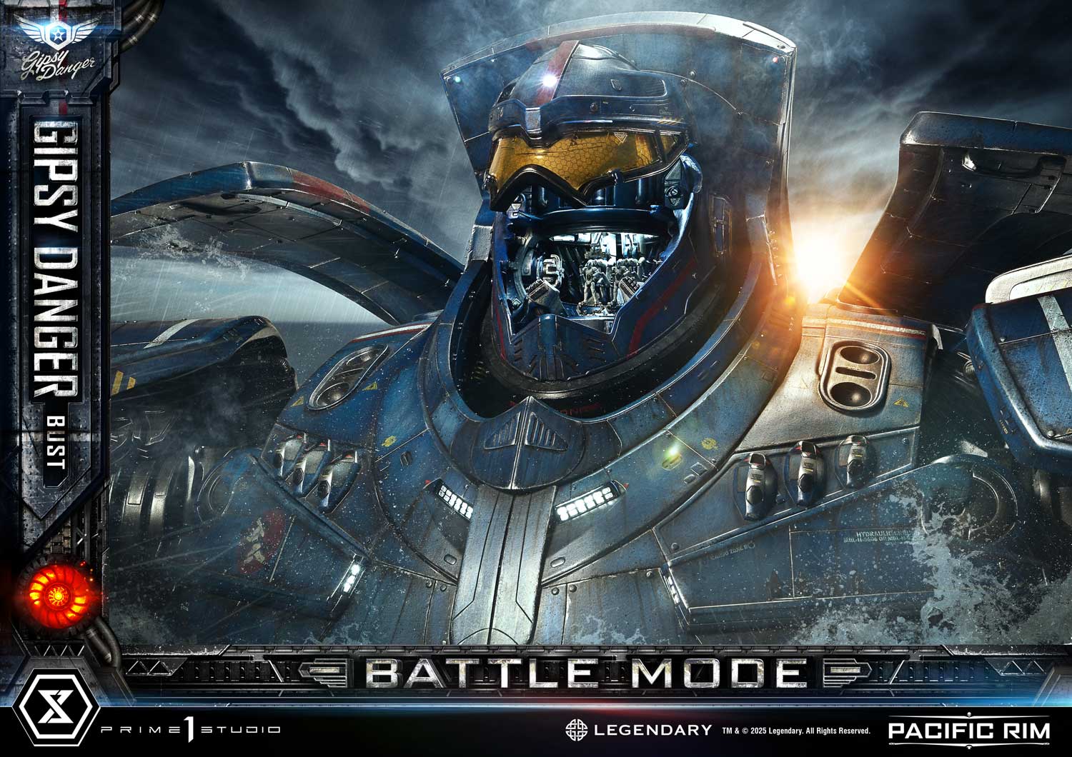 [สั่งจอง]Prime 1 Studio LSPACRIM-02 : Gipsy Danger Battle Mode (Pacific Rim)