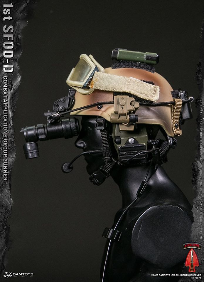 [สั่งจอง] DAMTOYS 78074 1/6 1st SFOD-D Combat Applications Group GUNNER