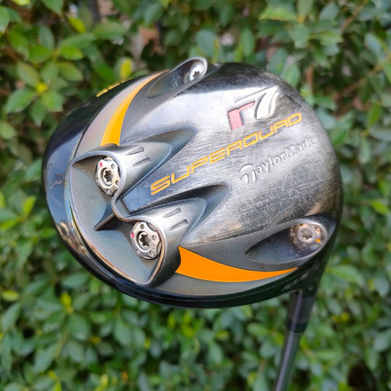 DRIVER TAYLORMADE R7 SUPERQUAD องศา 10.5 ก้าน RE*AX FLEX R