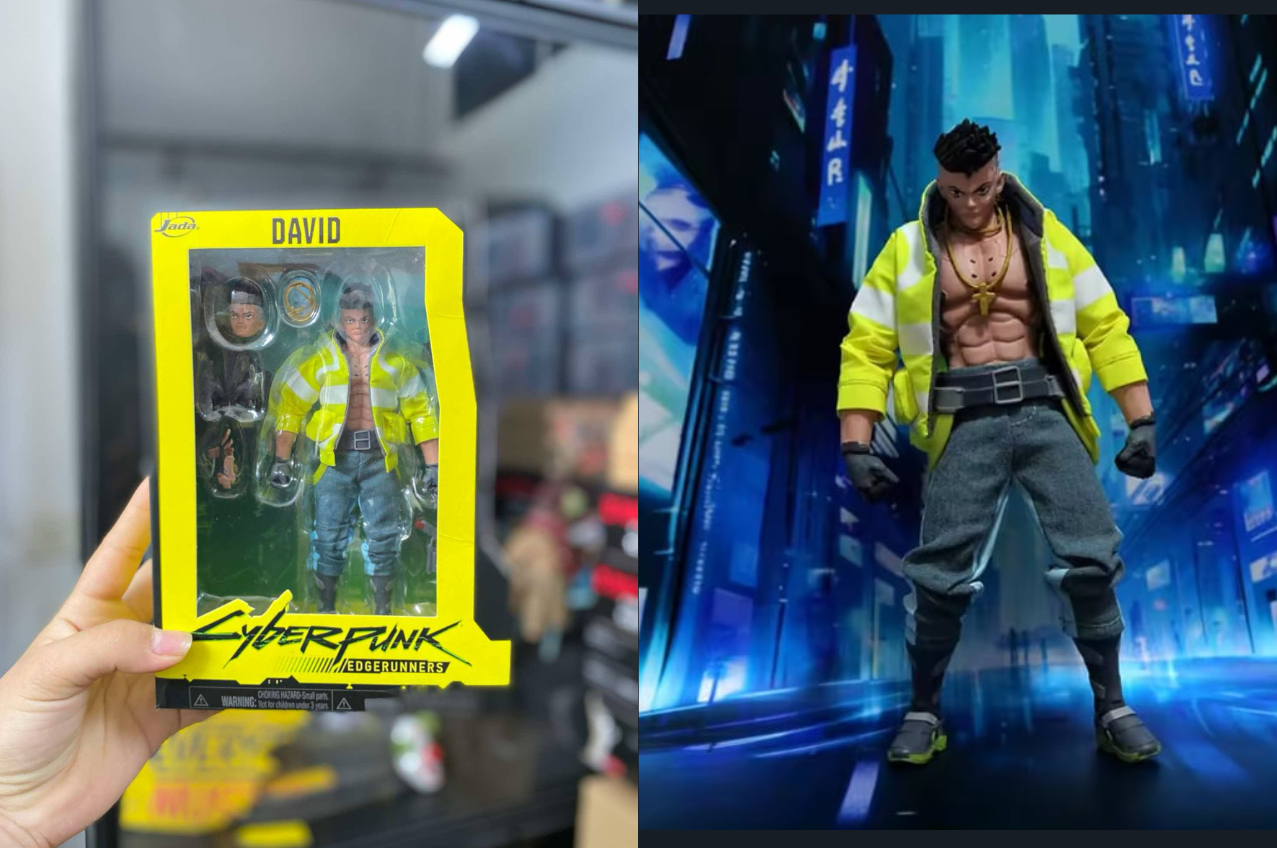 [พร้อมส่ง]JADA Toys 1/12 Ceyberpunk 2077 David & Lucy (เซตคู่)