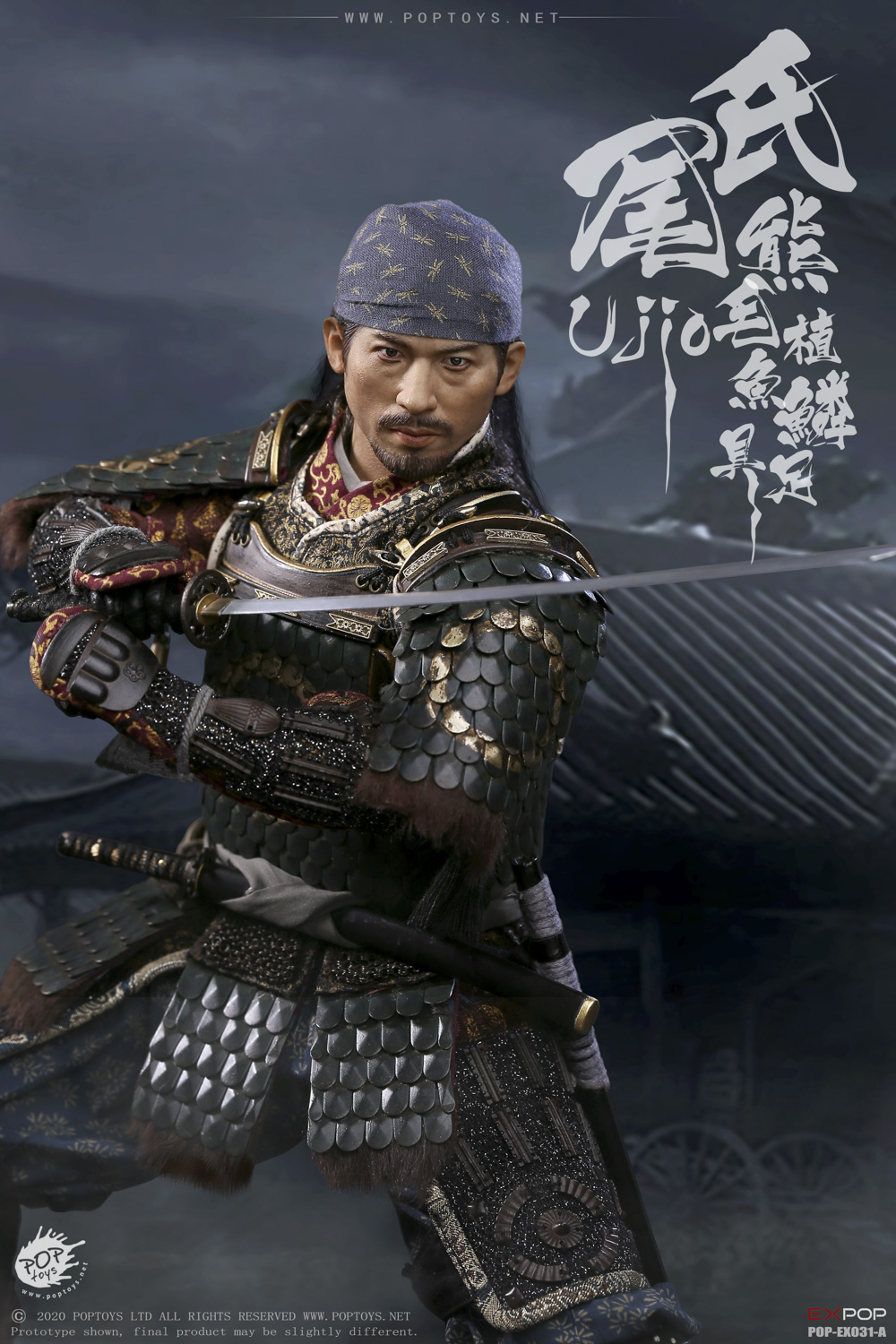 [สั่งจอง]POPTOYS EX031 1/6 : Brave Samurai - UJIO