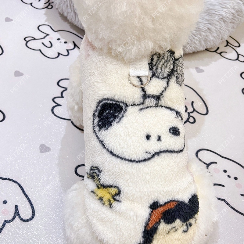 🇹🇭พร้อมส่ง🇹🇭 🐶🐕 เสื้อผ้าสำลีขนปุยนุ่มนิ่ม สำหรับ สุนัขพันธุ์กลาง ถึง หมาใหญ่