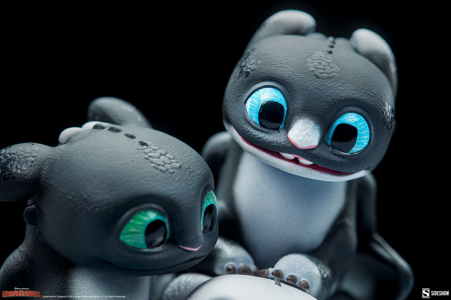 [สั่งจอง] Sideshow 200617 : How to Train Your Dragon III - Dart, Pouncer, and Ruffrunner