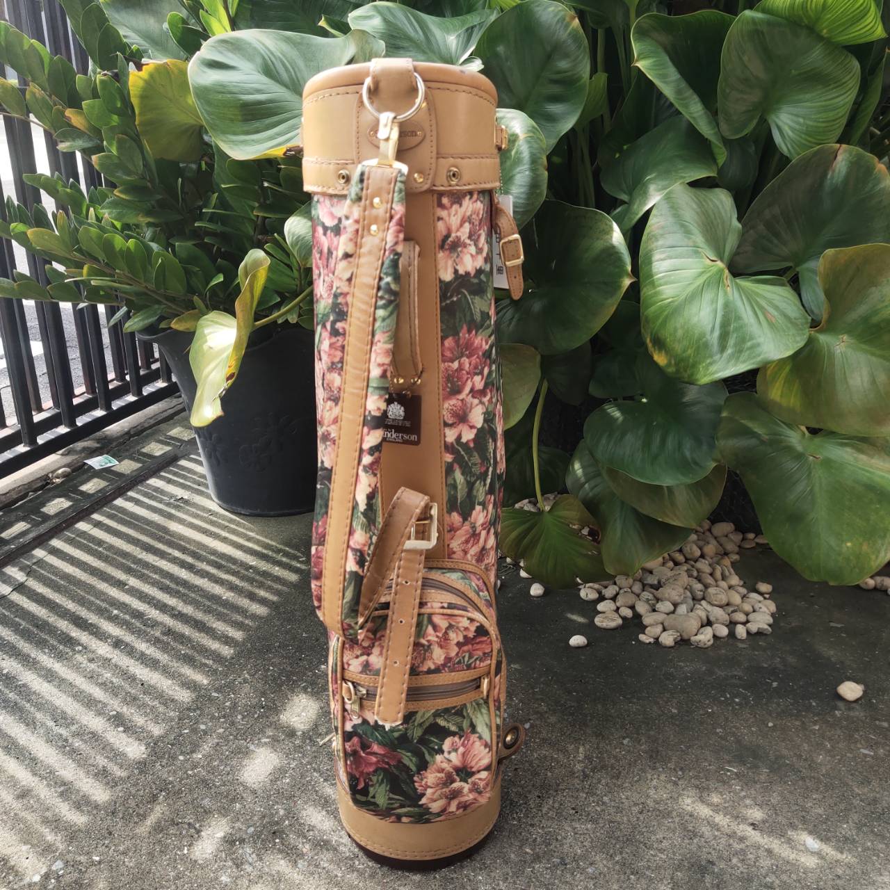 ถุงกอล์ฟมือสอง Fabric by Sanderson England งานผ้าคุณภาพสูง จากแบรนด์ดังสัญชาติอังกฤษ