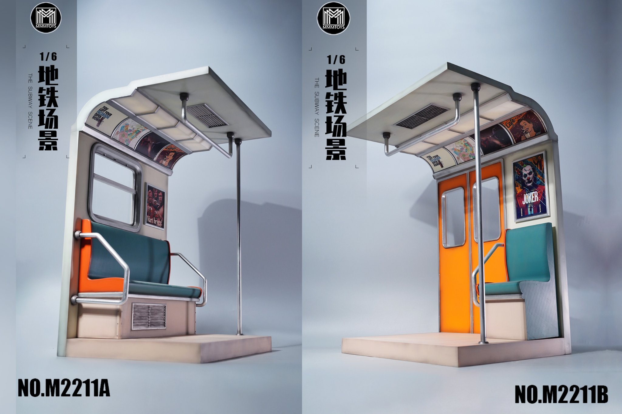 [สั่งจอง]mmmtoys M2211 1/6 : The Subway Scene