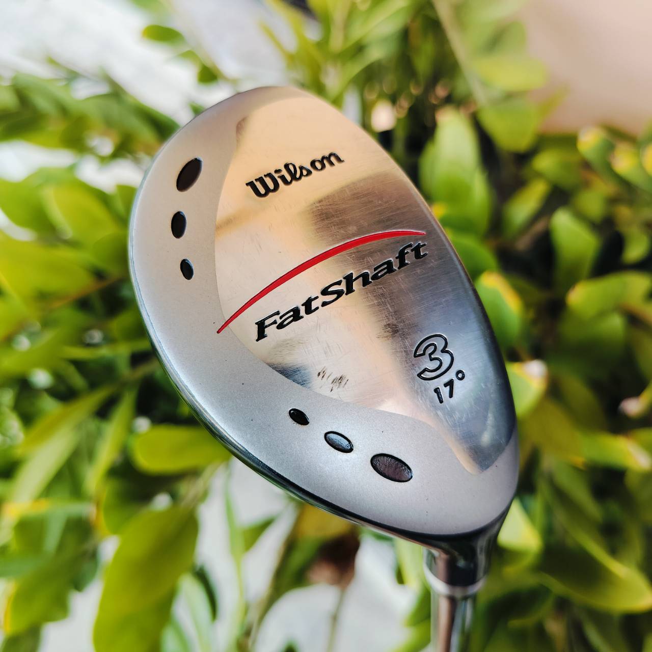 UT3 WILSON FATSHAFT องศา 17 ก้าน เหล็ก FATSHAFT FLEX R ตีตรงมาก ทอร์คน้อย ก้านเบา วางระยะได้แม่นยำกรีนอย่างมาก ไม้กอล์ฟพรีเมี่ยมมือสอง ของแท้ By NakaraLuxurious