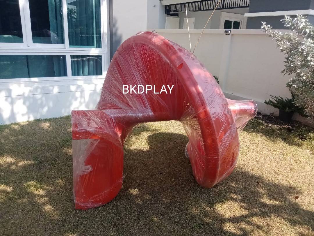 อะไหล่รางสไลเดอร์วนความสูง 120/160 ซม. อะไหล่กระดานลื่นวน สไลด์วนเกลียว รางสไลเดอร์พลาสติก สไลด์วน Polyethylene กระดานลื่นเกลียว พร้อมส่งราคาโรงงาน playground