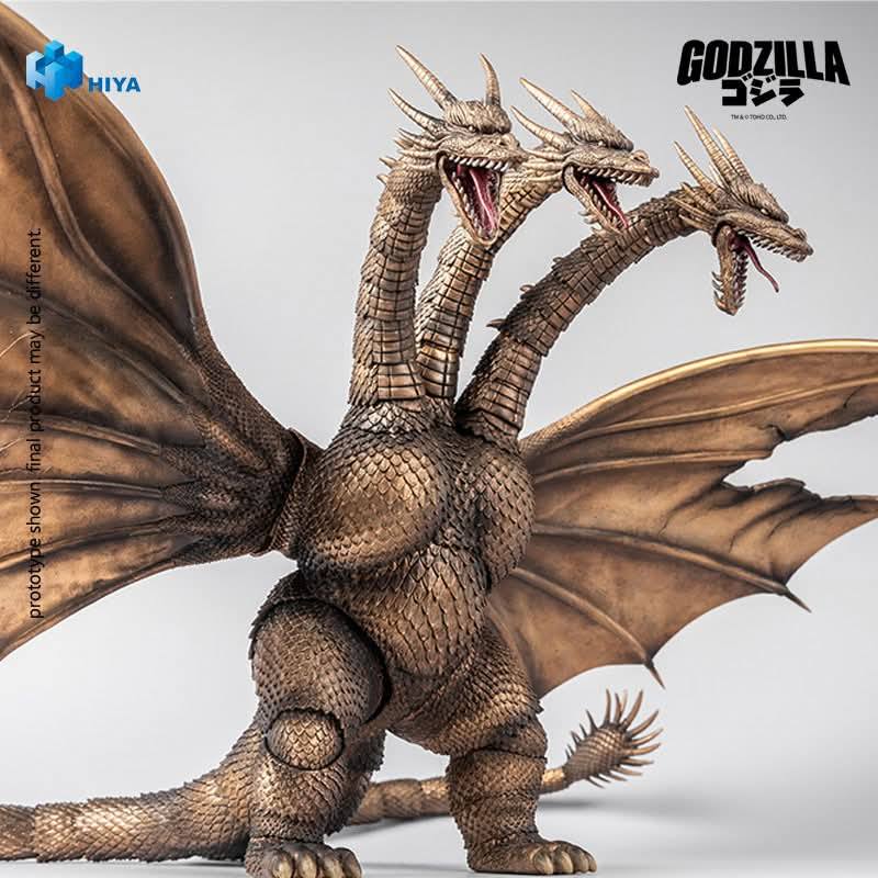 [สั่งจอง] HIYA Toys EBG0180 : Exquisite Basic Series : Godzilla vs. King Ghidorah King Ghidorah Battle