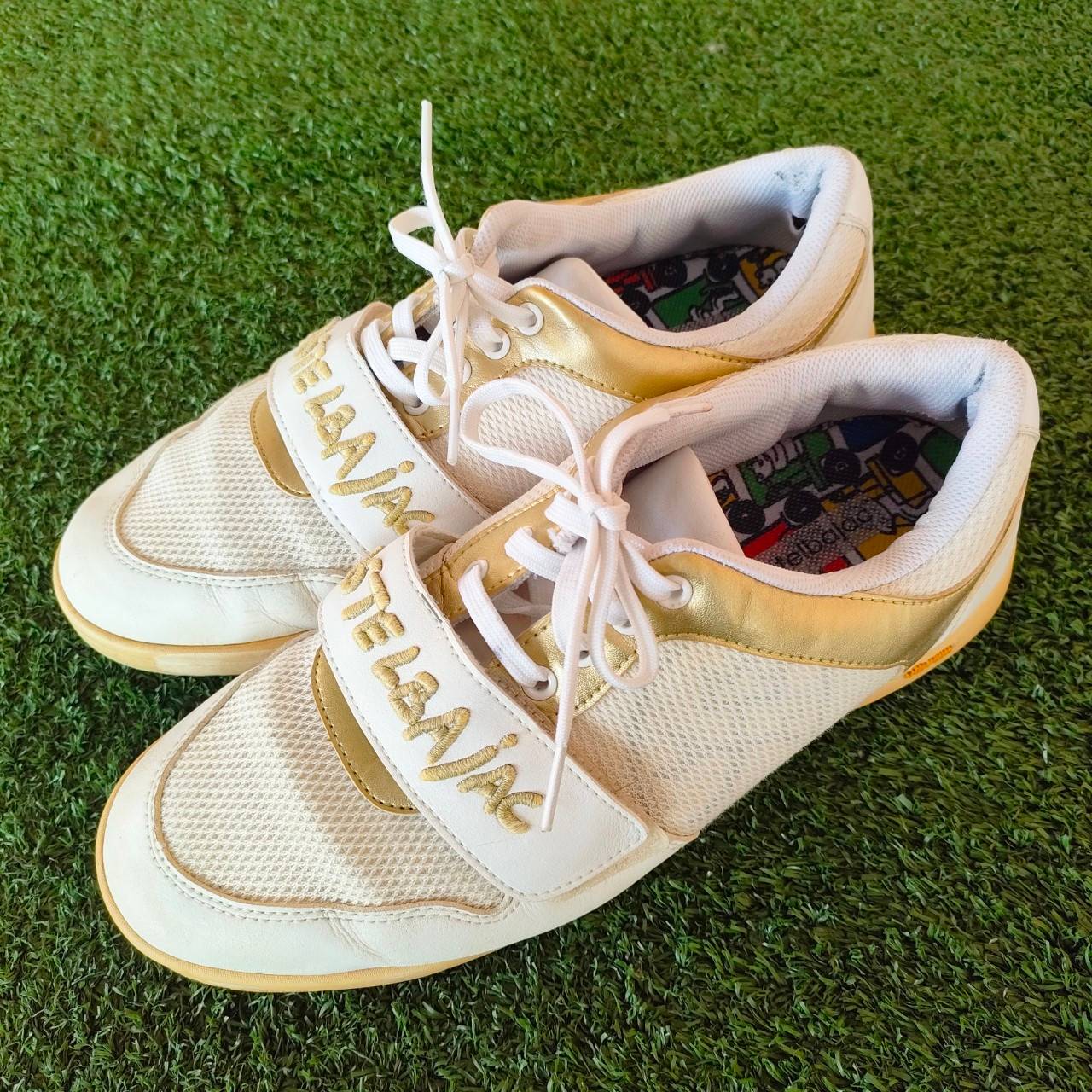 รองเท้ากอล์ฟ CASTELBAJAC มือสอง ของแท้ ขนาดไชส์ 16 สุดยอดแบรนด์เนม Hi-END ของใหม่ราคาแพงมากๆ ไม้กอล์ฟมือสอง ของแท้ BY NakaraLuxurious