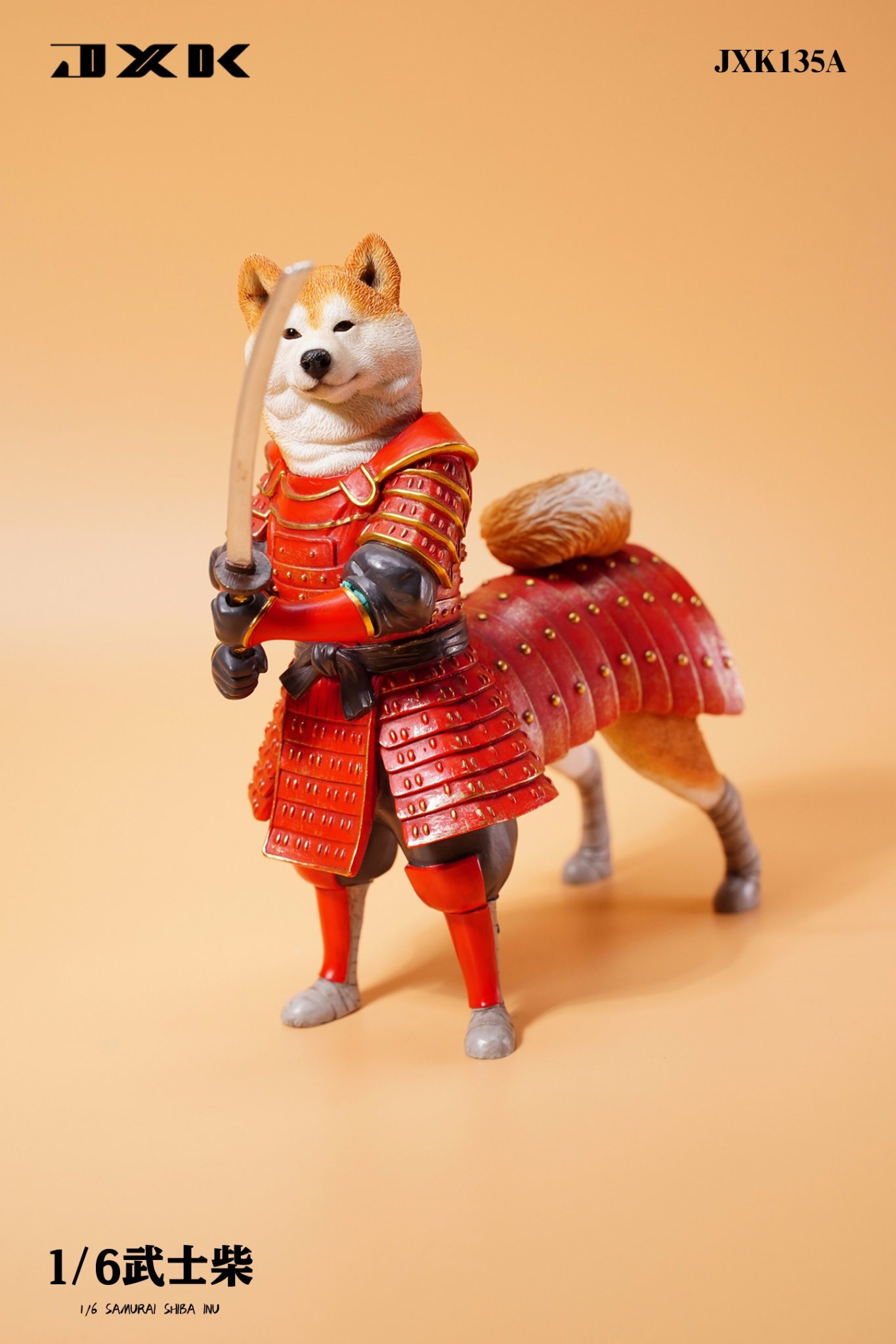 [สั่งจอง] JXK JXK135 1/6 : Samurai Shiba Inu