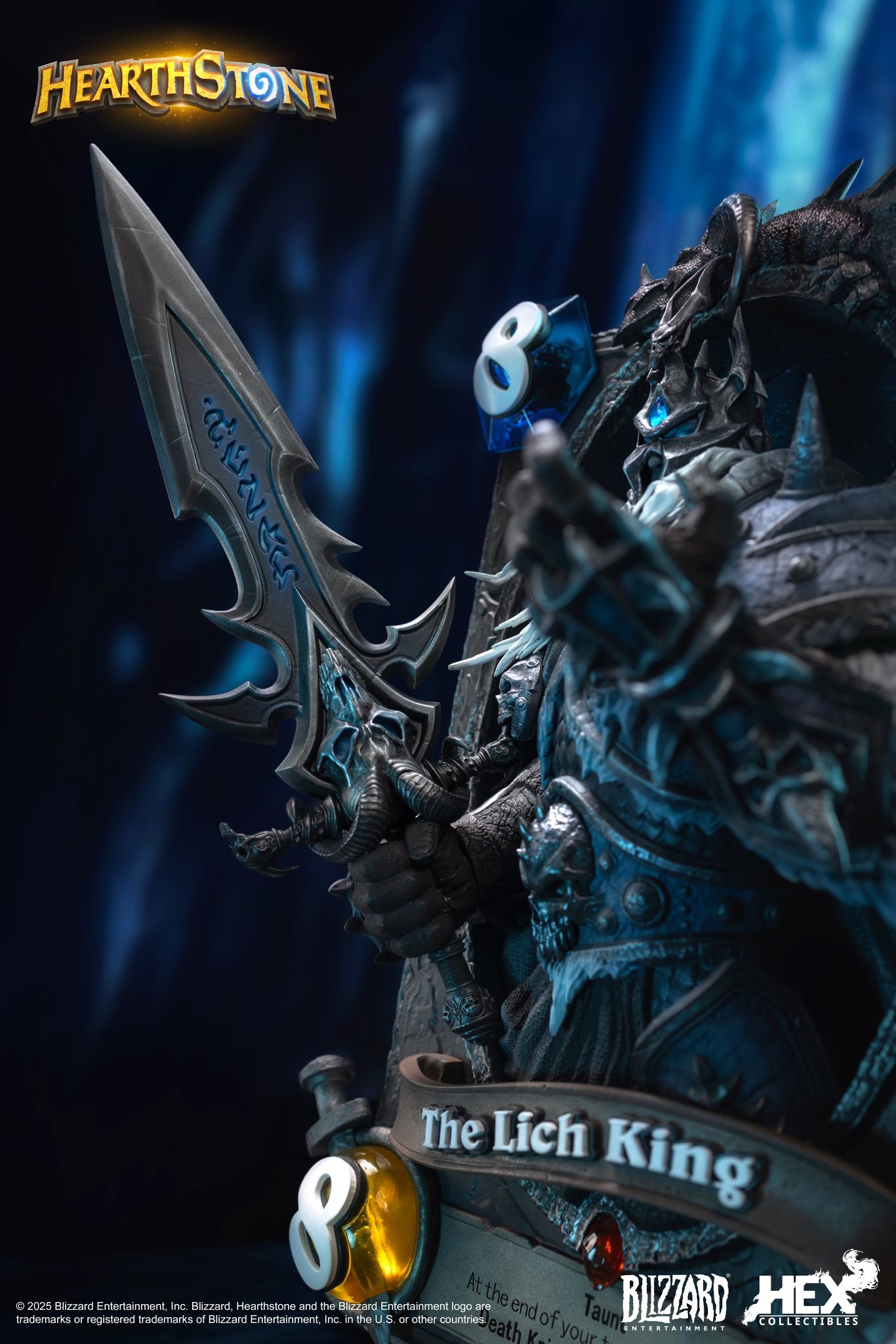 [สั่งจอง]HEX Collectibles : The Lich King Art Statue (Hearthstone)