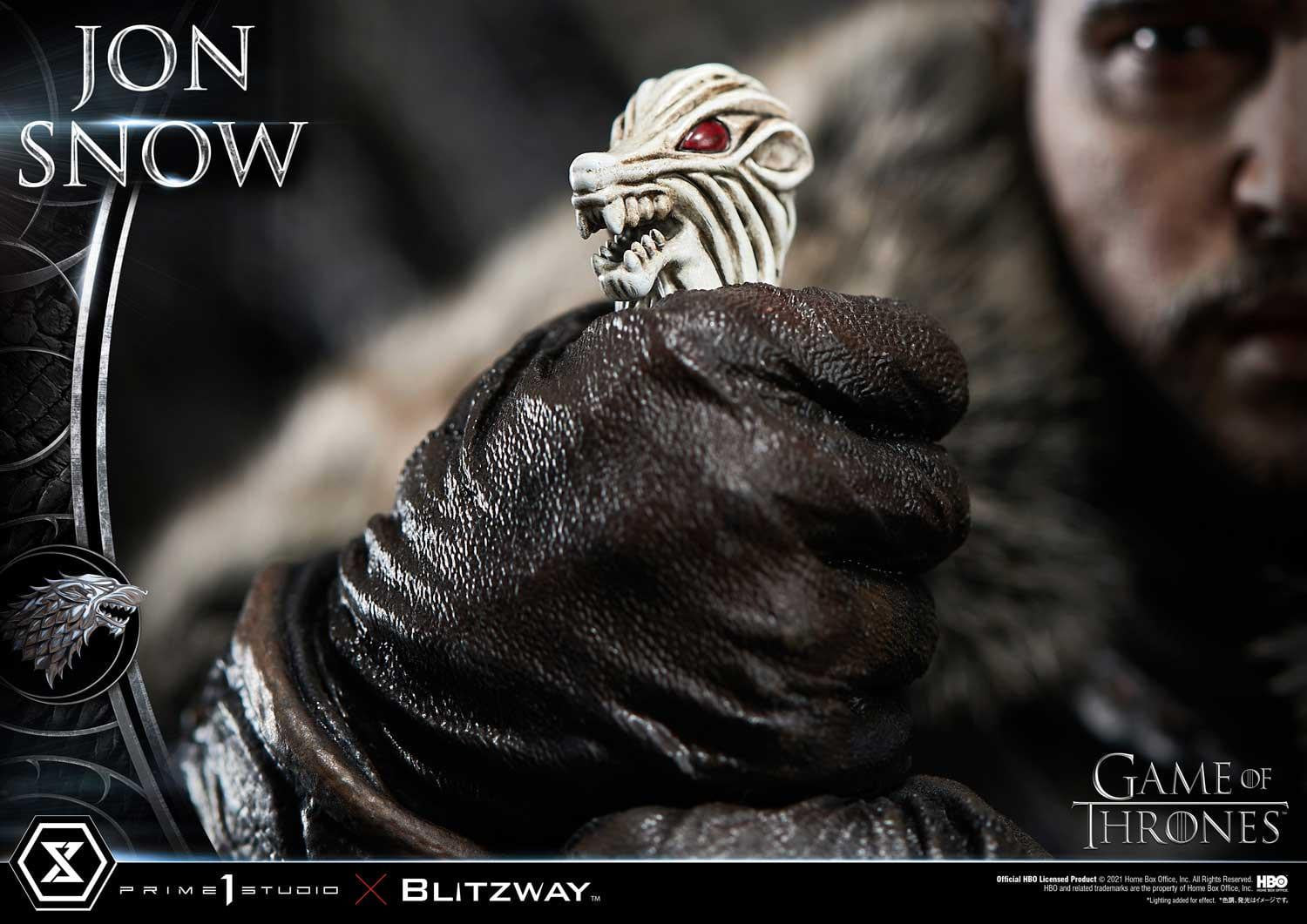 [สั่งจอง]Prime 1 Studio UPMGOT-03 1/4 : Game of Thrones - Jon Snow