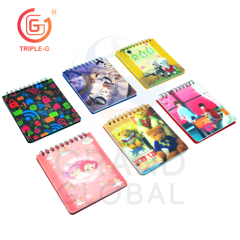 Triple-G สมุดโน๊ตอเนกประสงค์ ลาย 3 มิติแฟนซี รุ่น A6-0