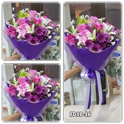 FD10-16 : ช่อกุหลาบ,ลิลลี่