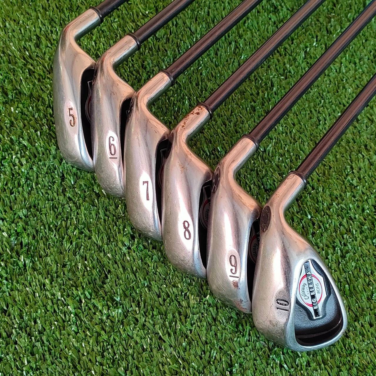 ชุดเหล็ก CALLAWAY BIG BERTHA 5-10 ก้าน RCH 75I FLEX R ใบ CAVITY ลึก ตีง่ายมาก