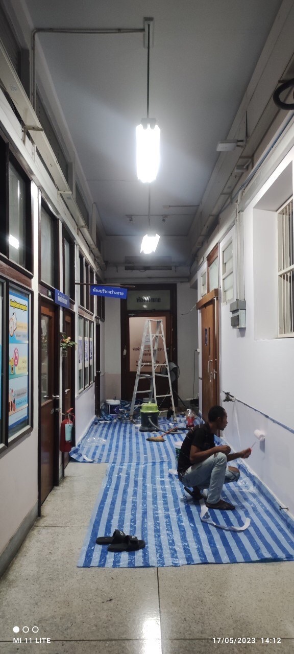 งานปรับปรุงห้องน้ำตึกกายวิภาค โรงพยาบาลศิริราช